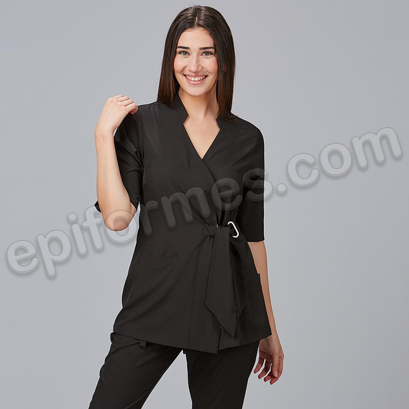 Blusa cruzada mujer