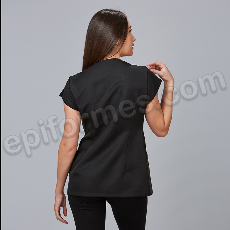 Blusa estampada microfibra