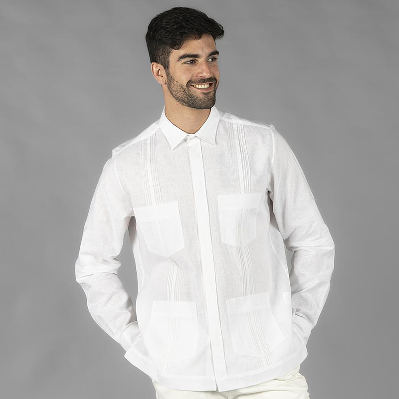 Guayabera hombre 2 colores