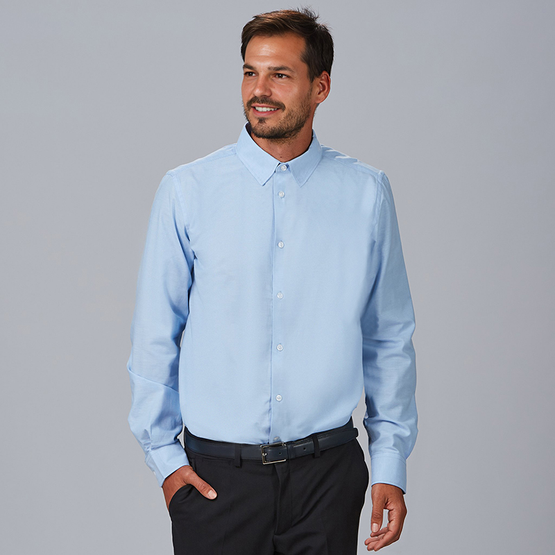 Camisa de hombre slim fit, Elastán 3 colori