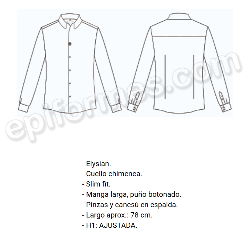 Camisa Hombre Slim Fit Loris 6 colores