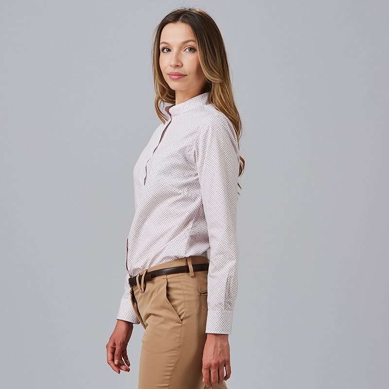 Camisa mujer estampado banderas Viola