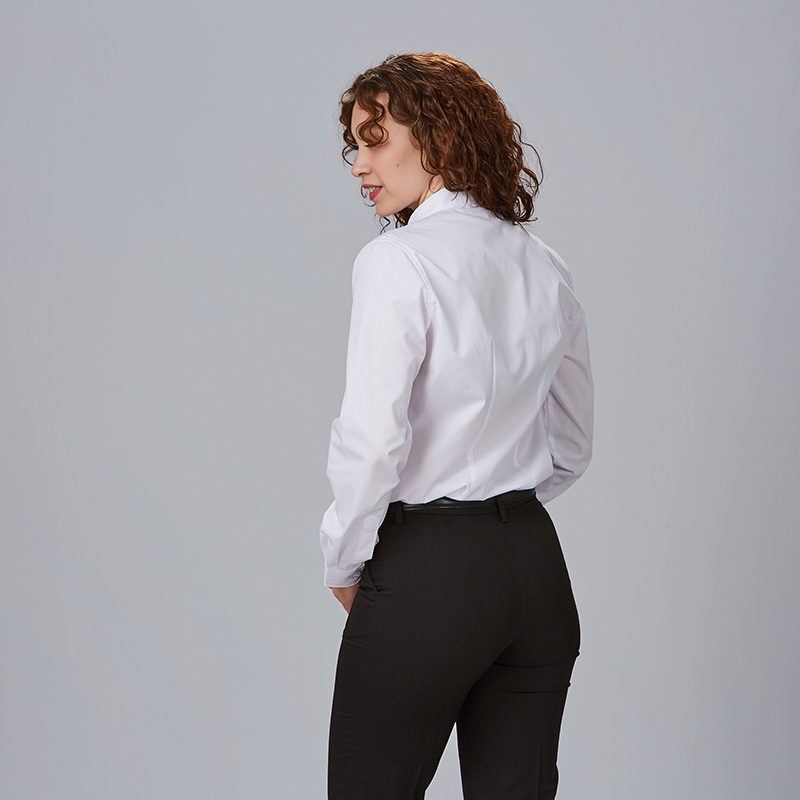 Camisa mujer cuello mao 2 colores