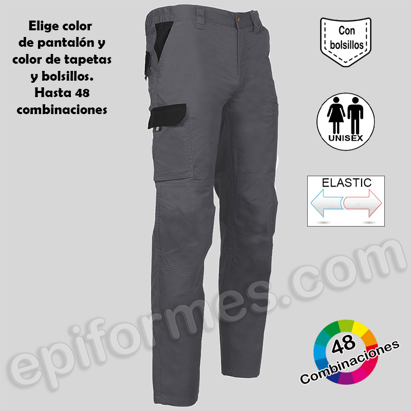 El pantalón elástico 48 combinaciones 