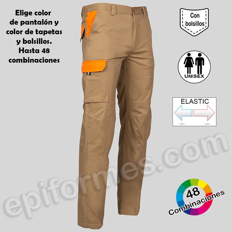 El pantalón elástico 48 combinaciones 