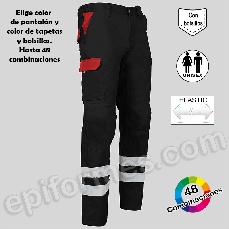 El pantalón elástico 48 combinaciones 