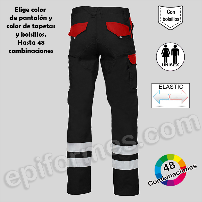 El pantalón elástico 48 combinaciones 