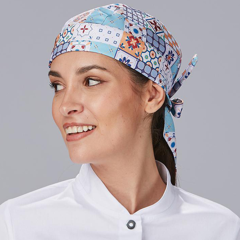 Bandana cocinero estampada Porto