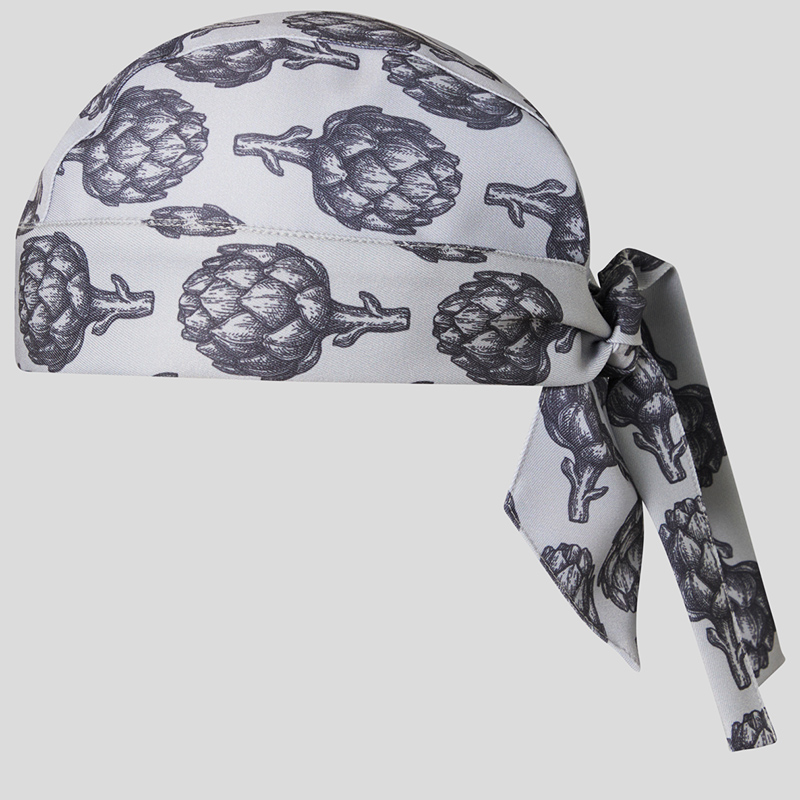 Bandana cocinero estampada Alcachofa