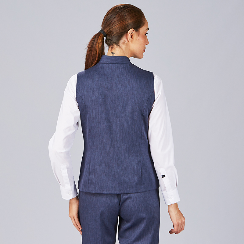 Chaleco mujer cuello mao, Luján