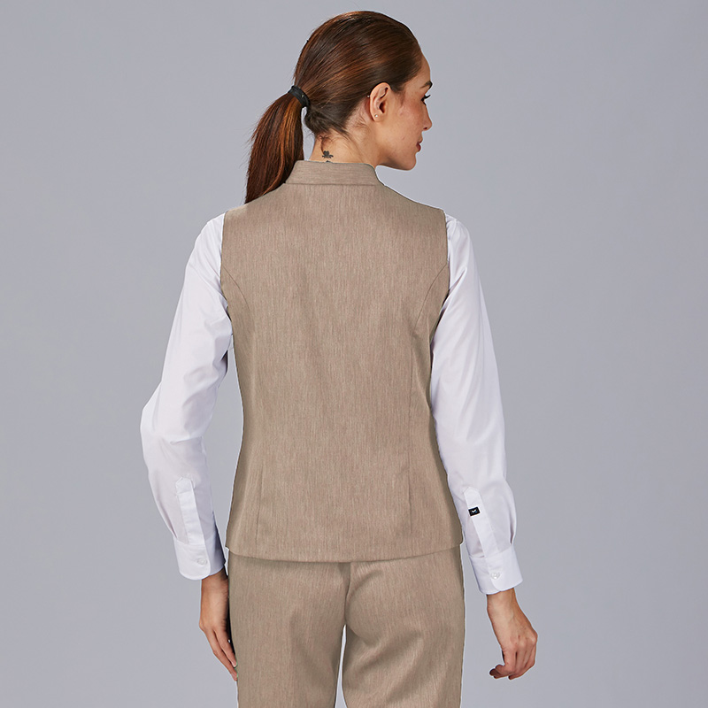 Chaleco mujer cuello mao, Luján