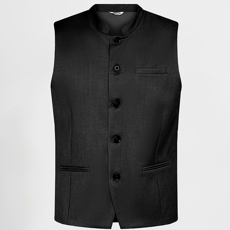 Chalecos de hombre, cuello mao Lucena