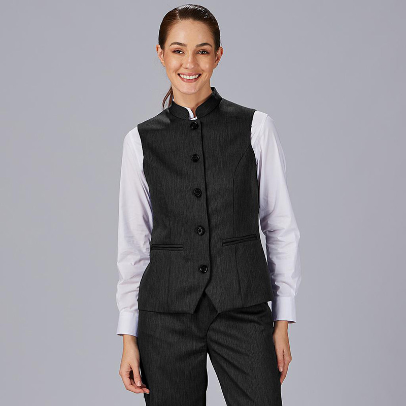 Chaleco mujer cuello mao, Carrasco