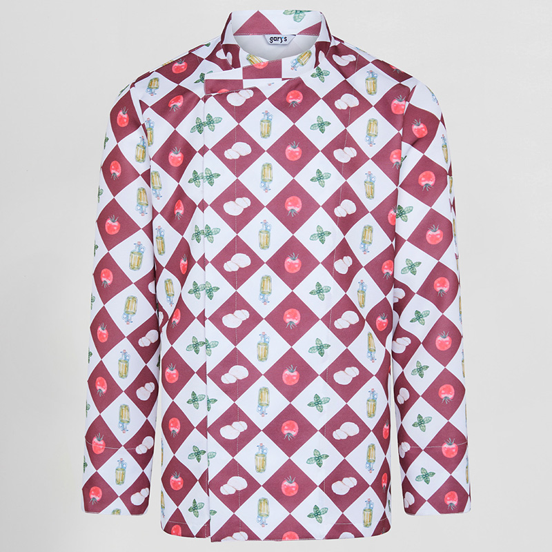 Chaqueta de cocina estampada Toscana
