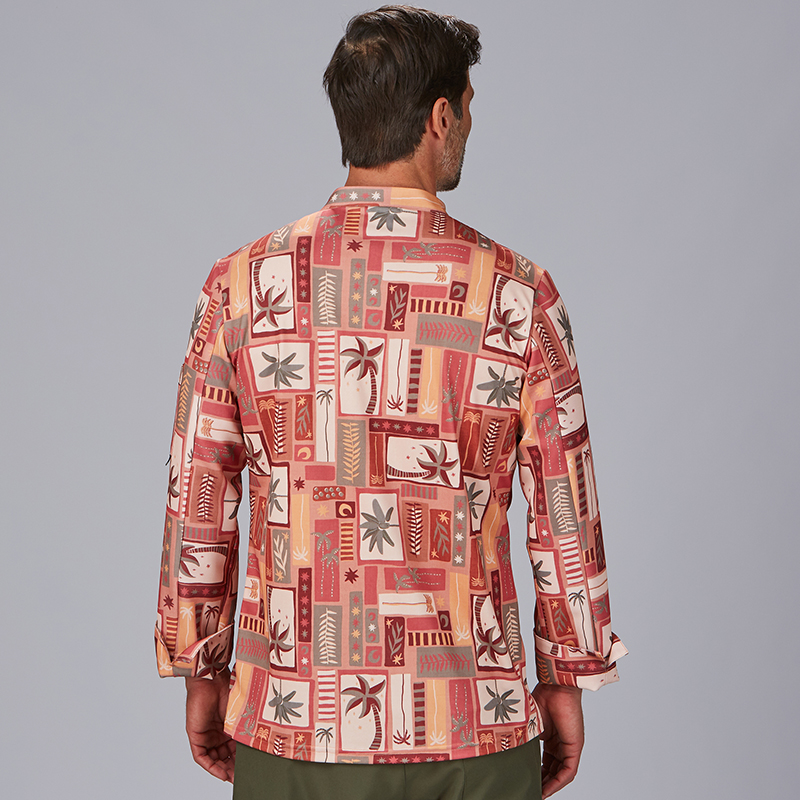 Chaqueta de cocina estampada Cuba