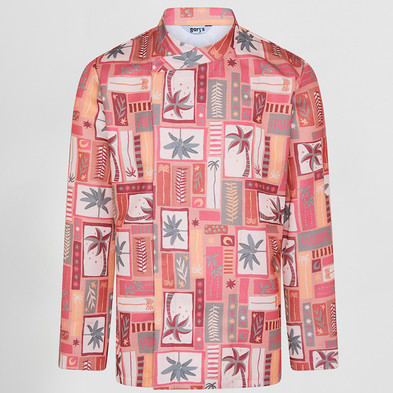 Chaqueta de cocina estampada Cuba