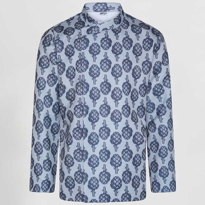 Chaqueta de cocina estampada Alcachofas