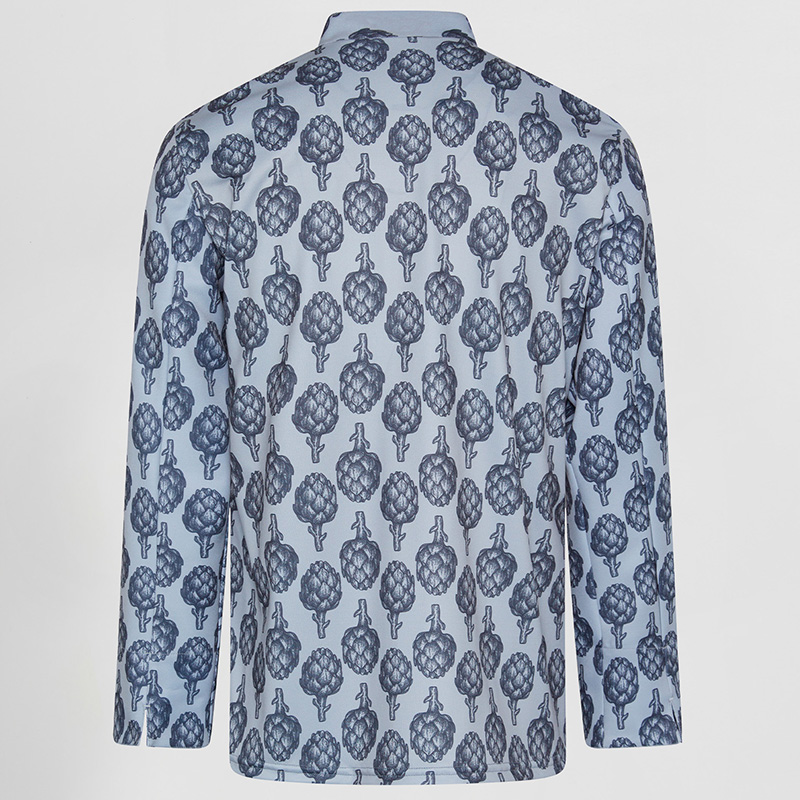 Chaqueta de cocina estampada Alcachofas