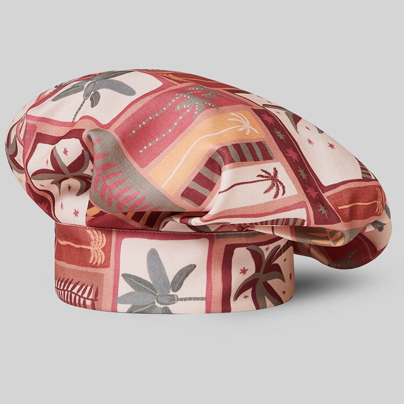 Gorro chef de cocina estampado Cuba