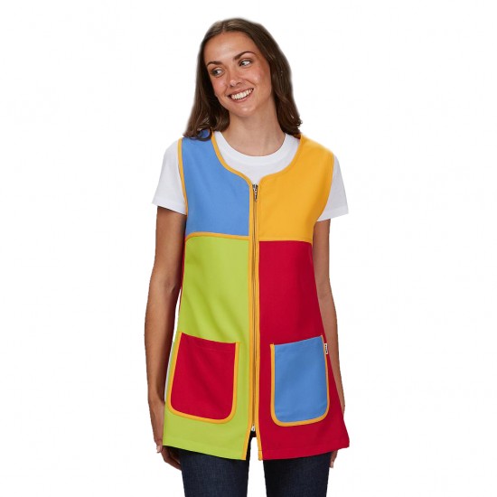 Blusa de maestra infantil, colores