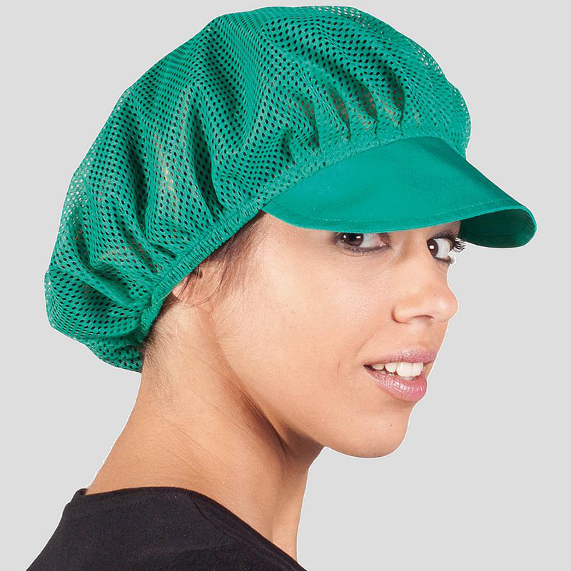 Gorra Unisex Rejilla y Visera Color