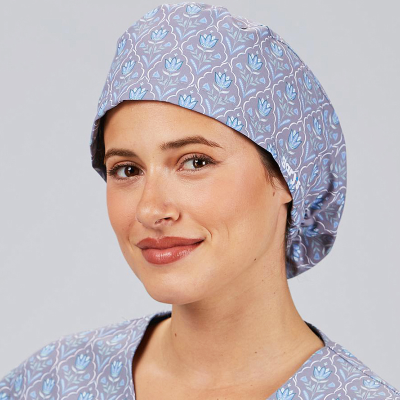 Gorro Cirujano tulipanes