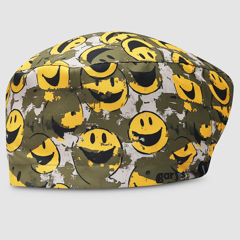Gorro Cirujano Emojis - Estampado Divertido Microfibra