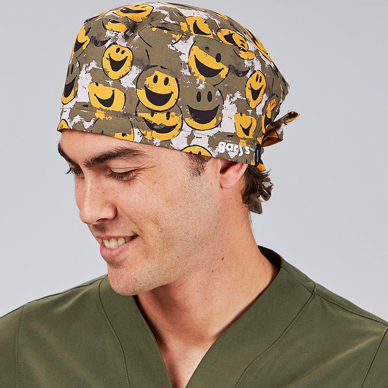 Gorro Cirujano Tiras Emoji - Estampado Emoticonos ...