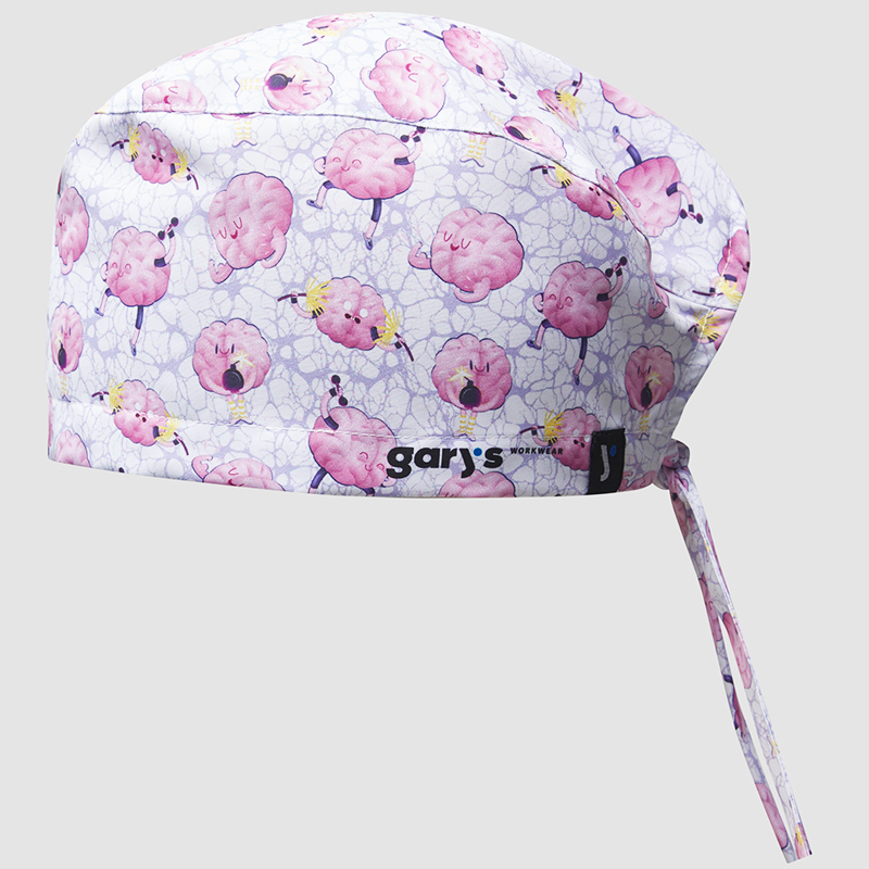 Gorro Cirujano Tiras Neuronas - Estampado Original...