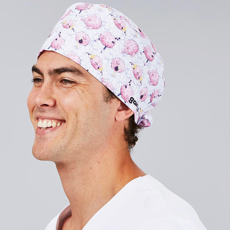 Gorro Cirujano Tiras Neuronas - Estampado Original...