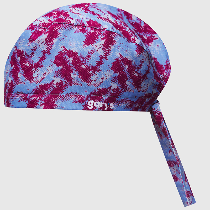 Gorro Cirujano Tiras Digital frambuesa