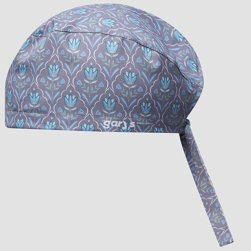 Gorro Cirujano Tiras Tulipanes