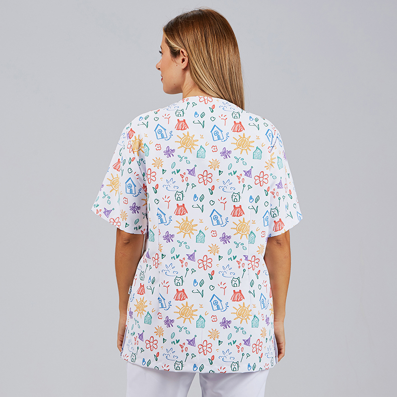 Blusa Sanitaria Unisex Mika, Crayon