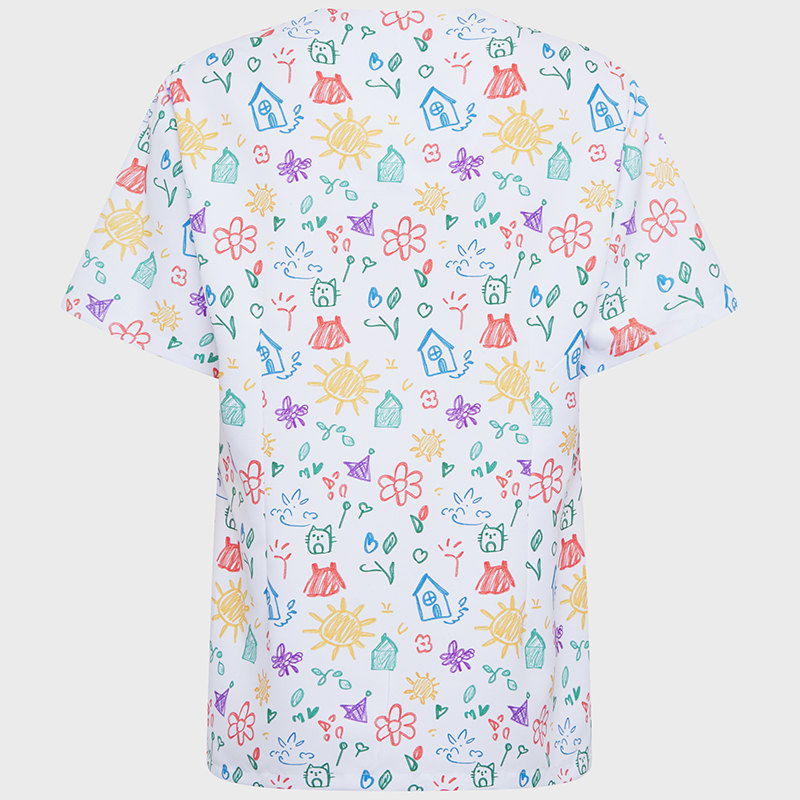 Blusa Sanitaria Unisex Mika, Crayon