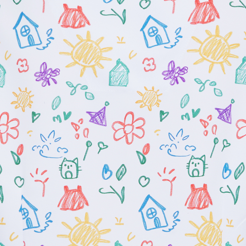 Blusa Sanitaria Unisex Mika, Crayon