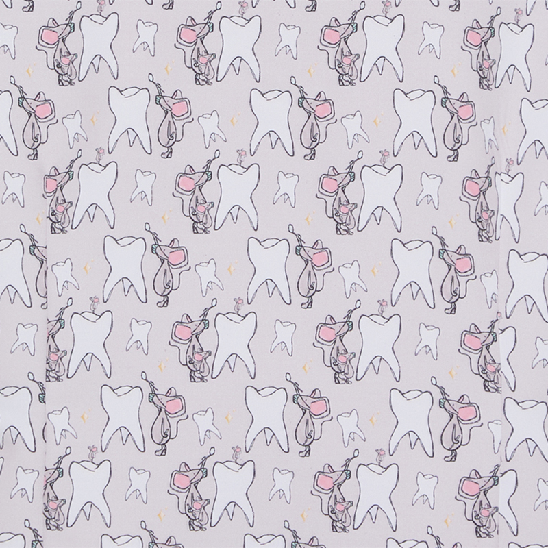 Blusa Sanitaria Unisex Mika Pérez - Estampado Ratón Pérez