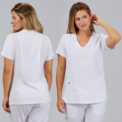 Blusa Mujer Cuello Canalé Nancy - Tejido Sostenible IRIS