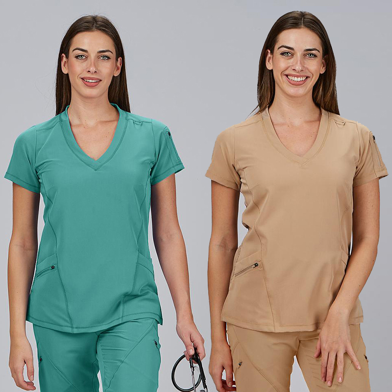 Blusa Mujer Cuello Canalé Nancy - Tejido Sostenible IRIS