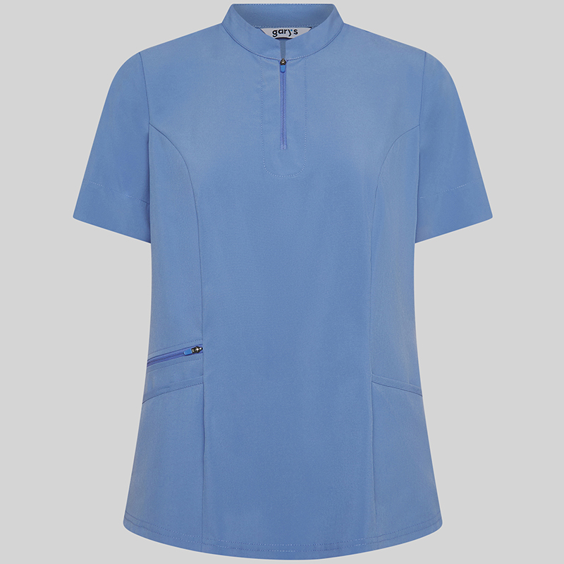 Blusa Sanitaria Mujer MARA - Microfibra 360 Elástica - Cremallera