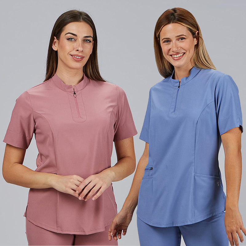 Blusa Sanitaria Mujer MARA - Microfibra 360 Elást...