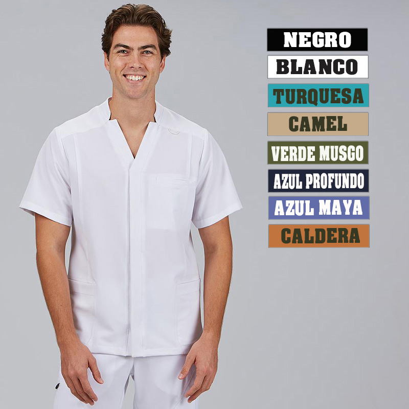 Blusa hombre abierta m/c alfred tejido sostenible ...