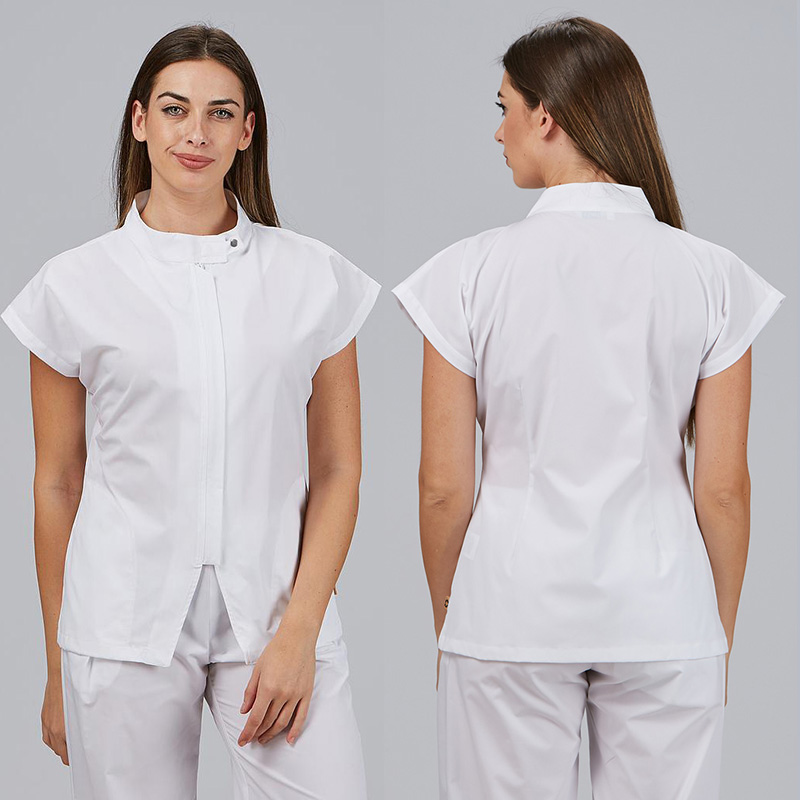 Blusa mujer abierta cremallera m/c musa tejido reciclado sorema