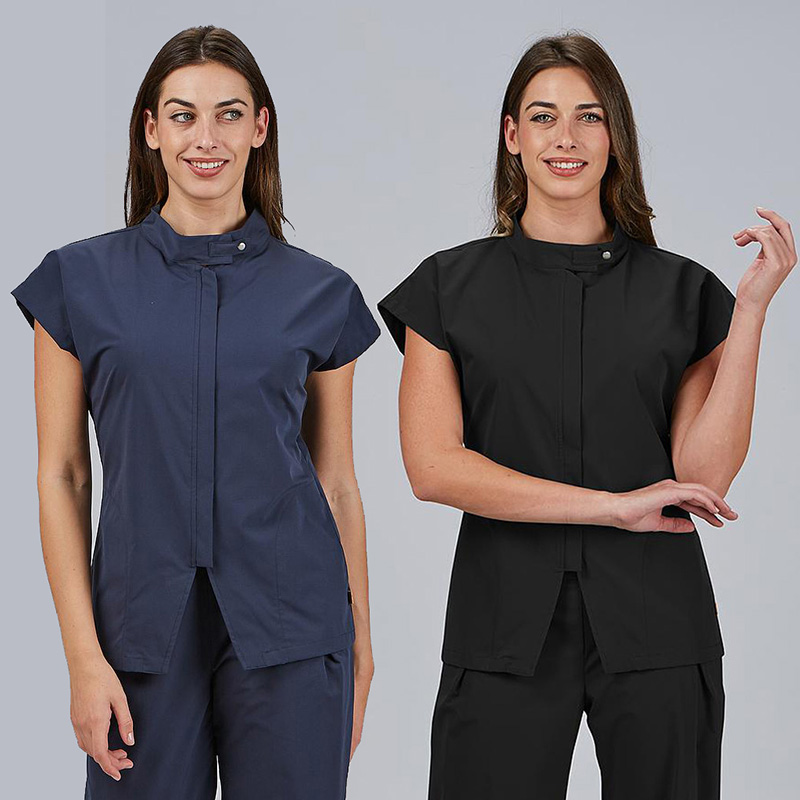 Blusa mujer abierta cremallera m/c musa tejido reciclado sorema