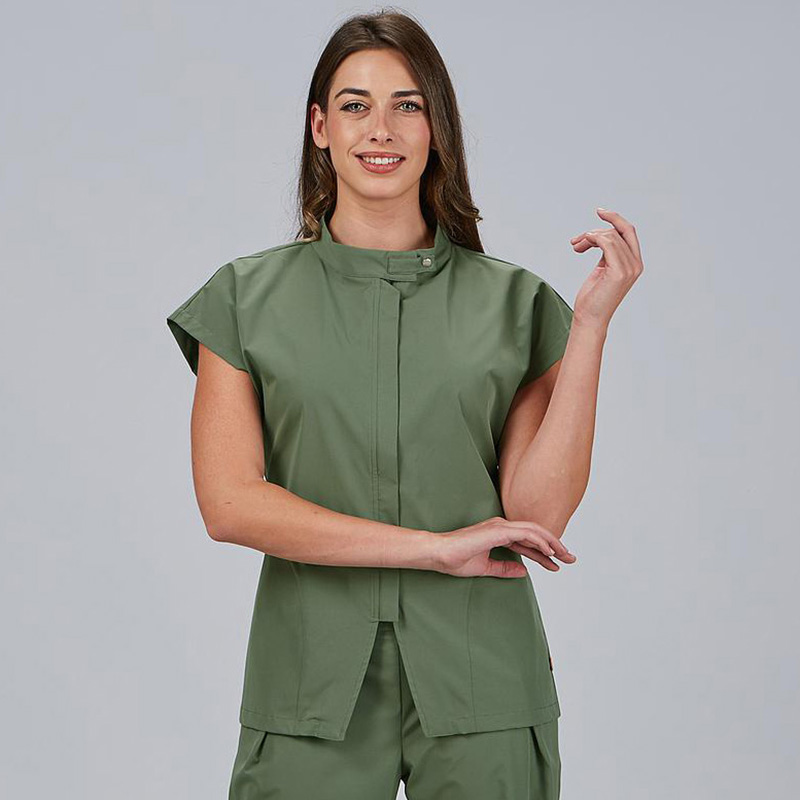 Blusa mujer abierta cremallera m/c musa tejido reciclado sorema