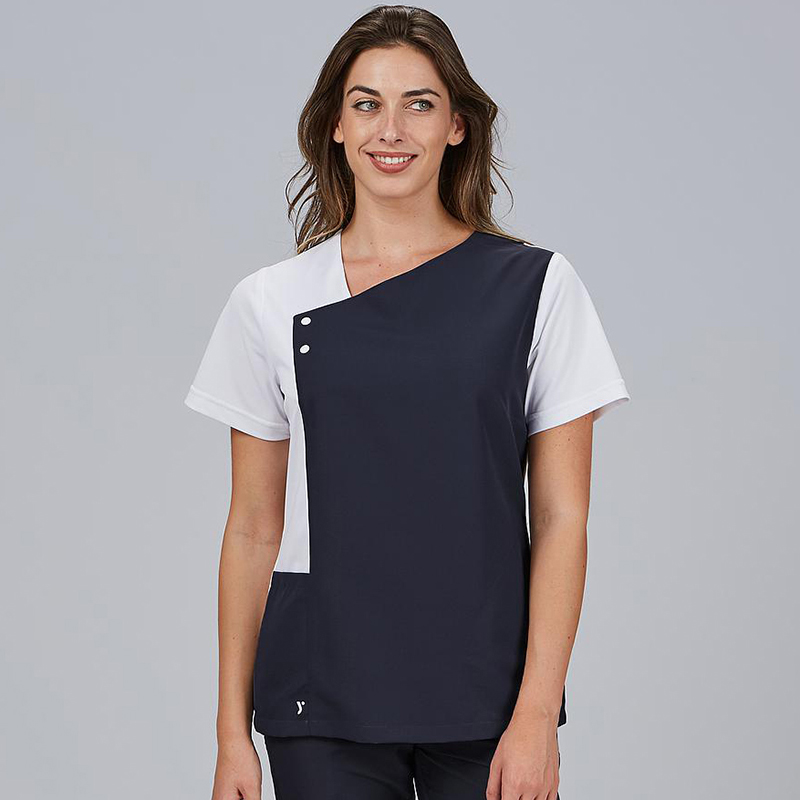 Blusa mujer cuello mao m/c carlota microfibra