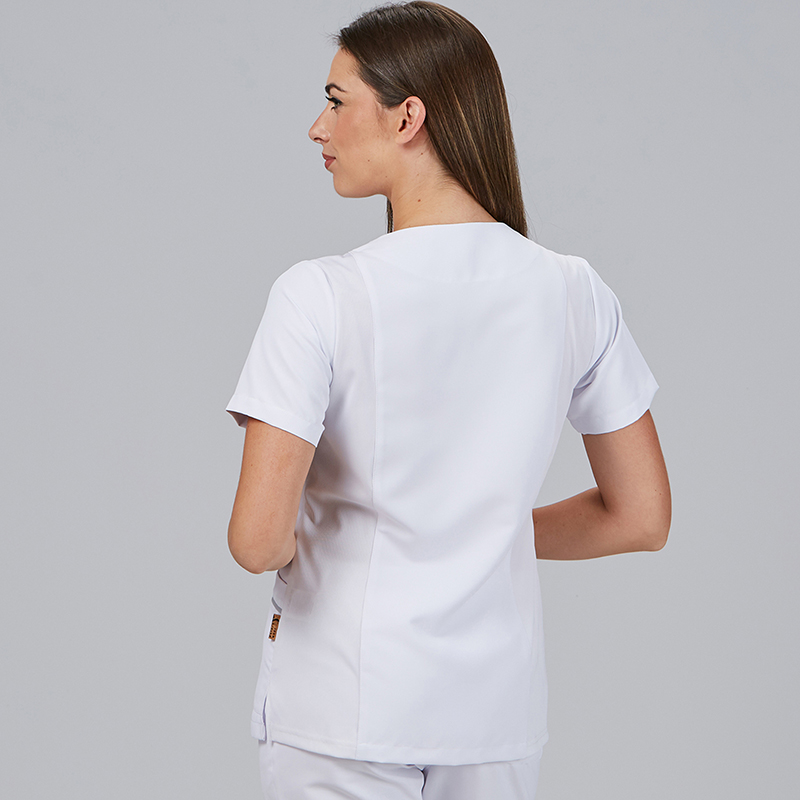 Blusa mujer botones presión m/c Aina - Microfibra Reciclada