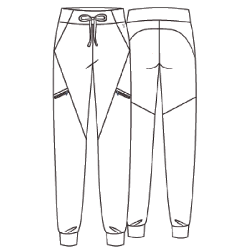 Pantalón jogger unisex tejido iris recycled