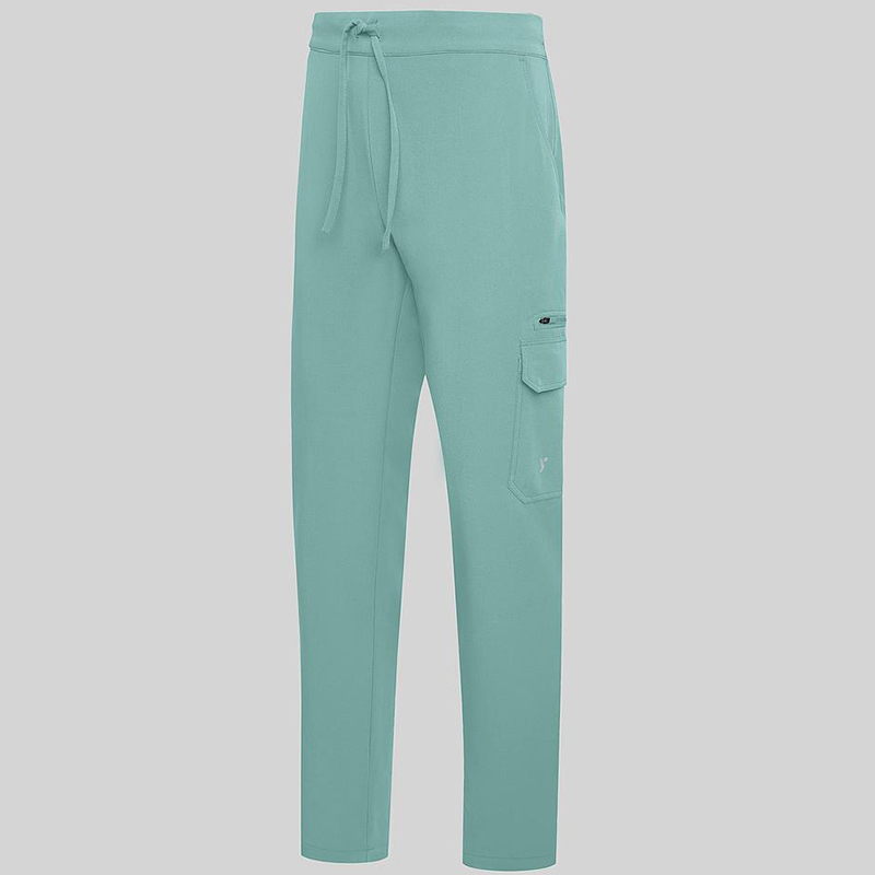 Pantalón unisex cargo cintura ajustable tejido iris