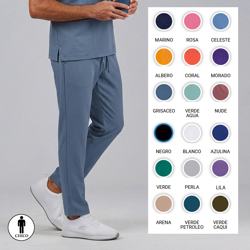 Pantalón hombre bolsillos francés microfibra 360