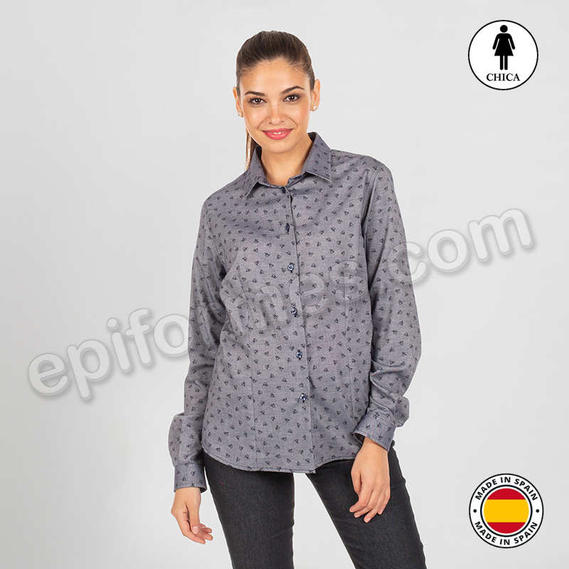 Camisa de mujer Slim fit Bicicletas